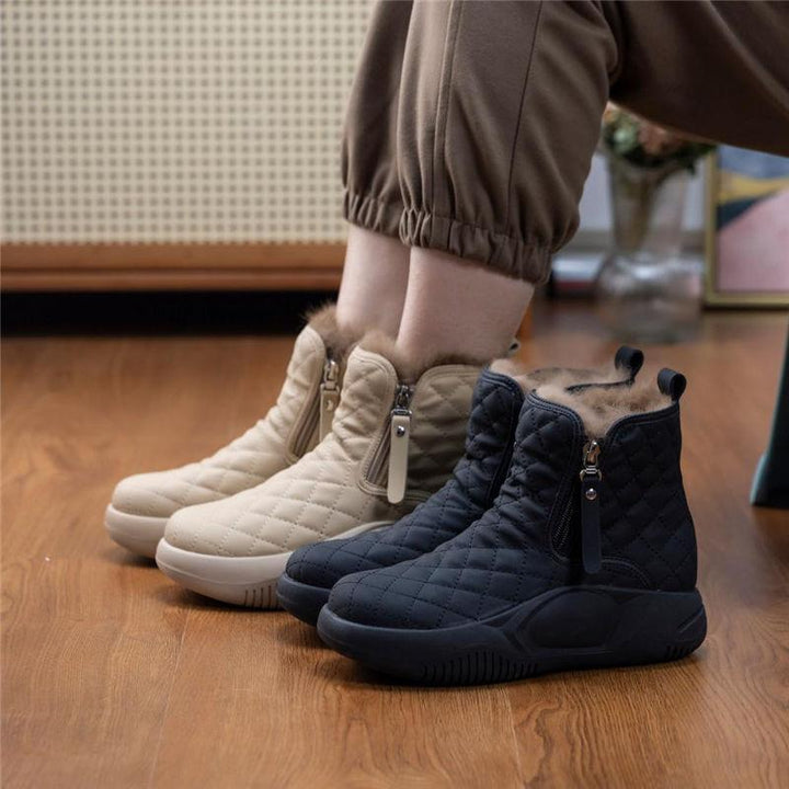 Poppy Petal Winter Boots by Belsetta