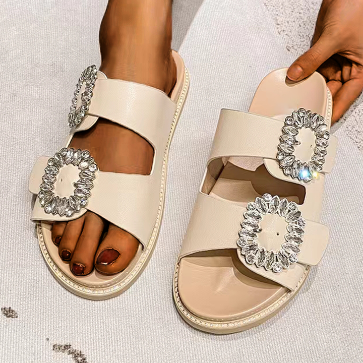 Esme Ballad Embellished Sandals by Belsetta