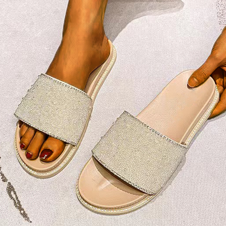 Lila Waltz Slide Sandals by Belsetta