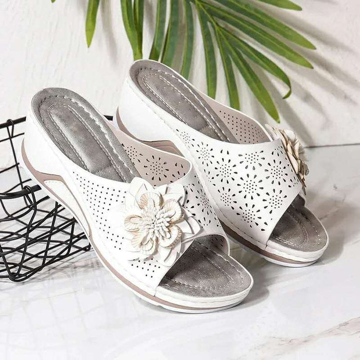 Blair Waltz Wedge Sandals by Belsetta
