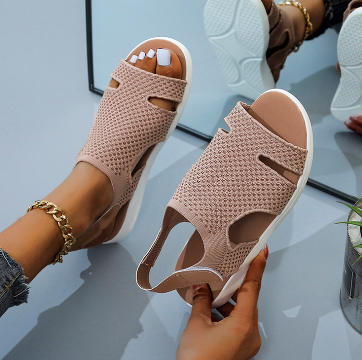 Faye Petal Casual Sandals by Belsetta