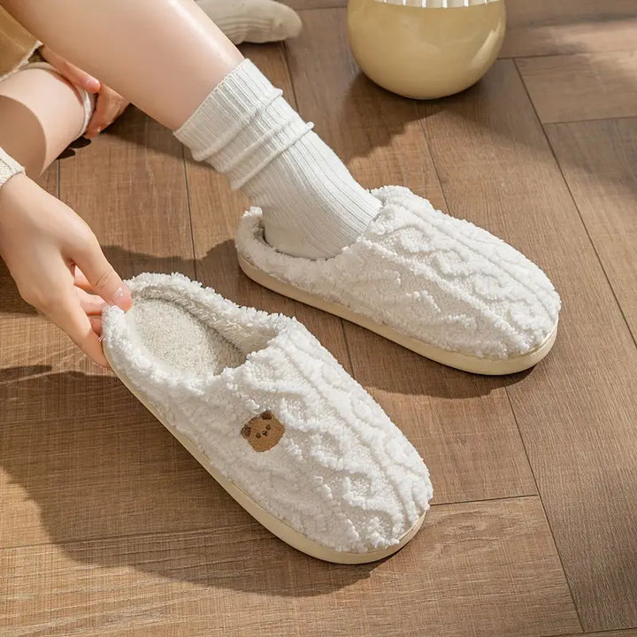 Belle Petal Plush Slippers by Belsetta