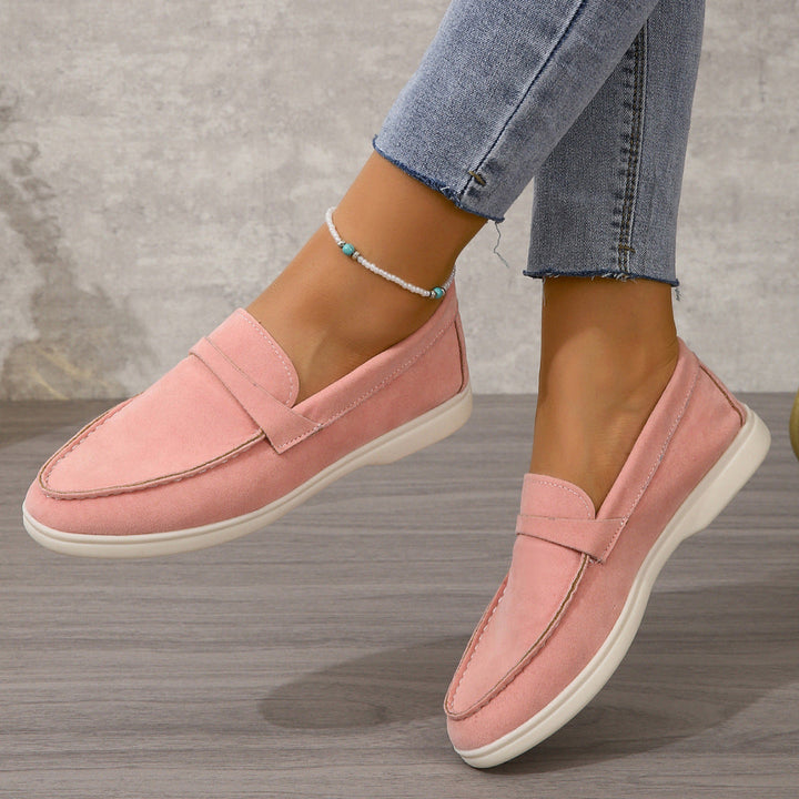Shelby Locket Loafers – Pink