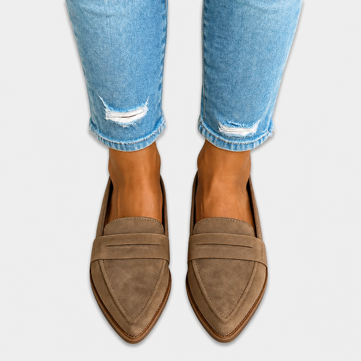 Reese Locket Loafers – Khaki