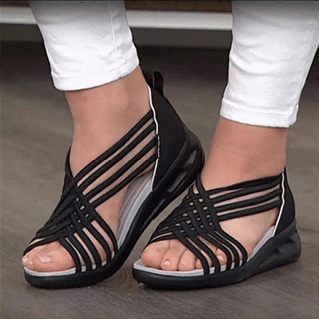 Phoebe Plume Casual Sandals by Belsetta
