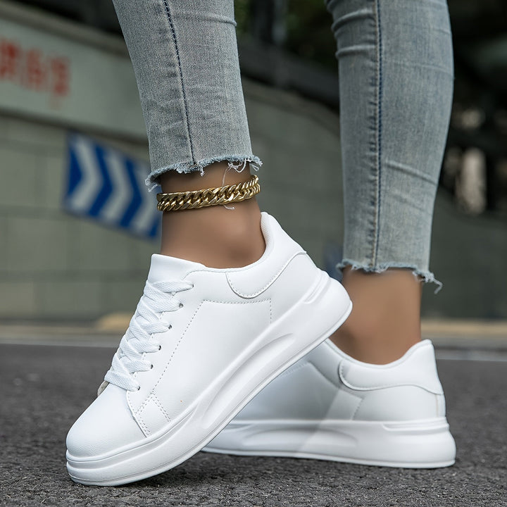 Peyton Cameo Everyday Sneakers – White