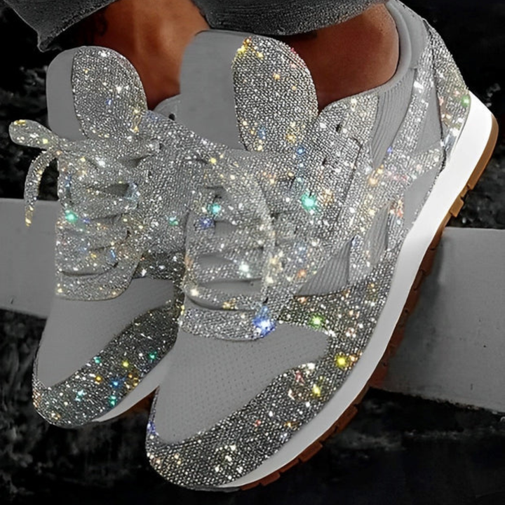 Tatum Locket Everyday Sneakers – Silver