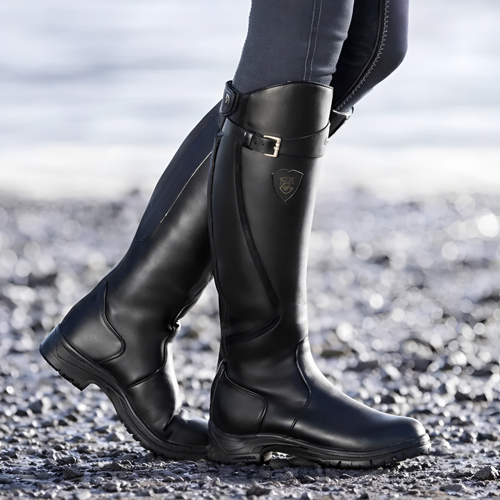 Morgan Garland Ankle Boots – Black