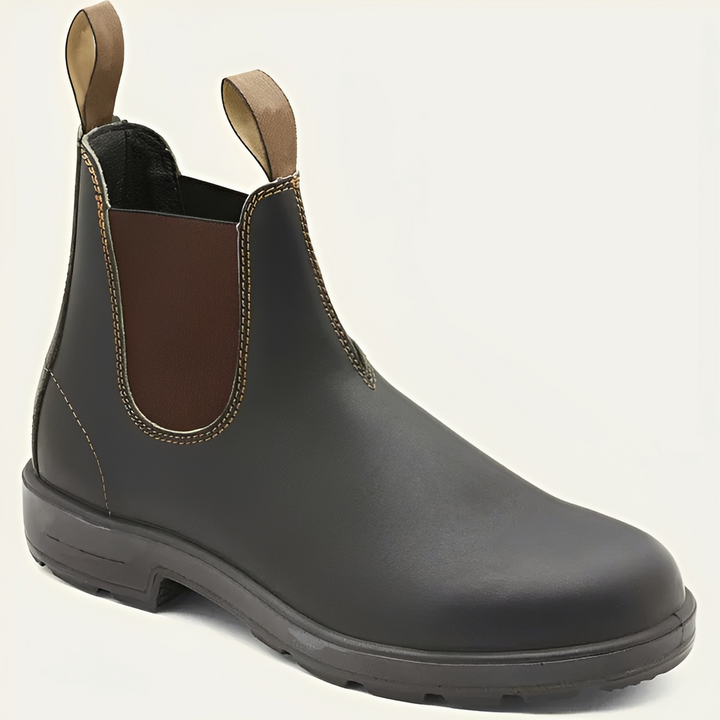 Piper Sonnet Ankle Boots – Dark Brown