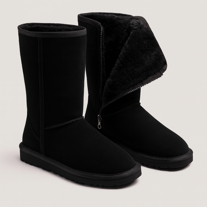 Mallory Locket Winter Boots – Black