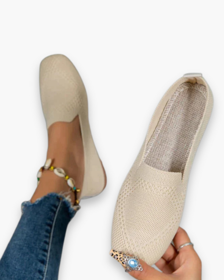 Rowan Cameo Mules – Beige
