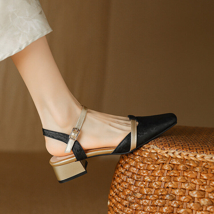 Eden Plume Slingback Pumps by Belsetta