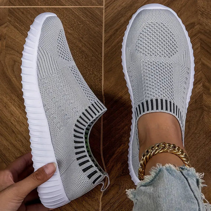 Merritt Garland Slip-On Sneakers – White