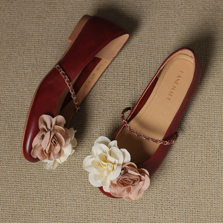 Talia Petal Casual Flats by Belsetta
