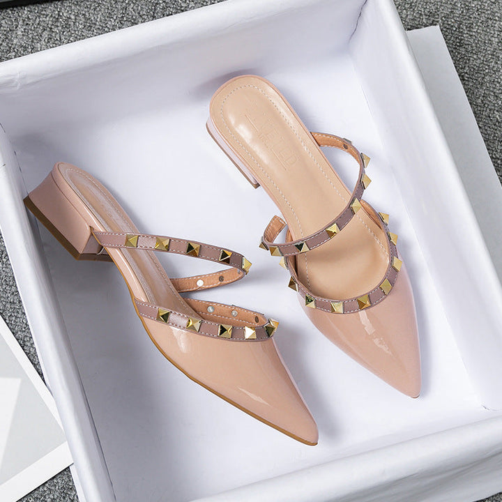 Belle Ballad Heeled Mules by Belsetta