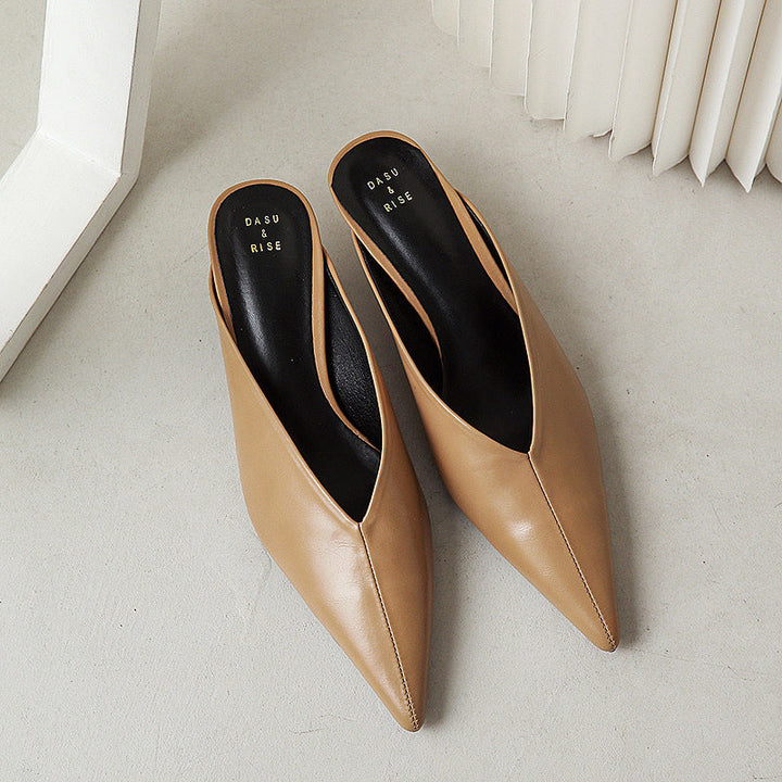 Cora Bloom Heeled Mules by Belsetta