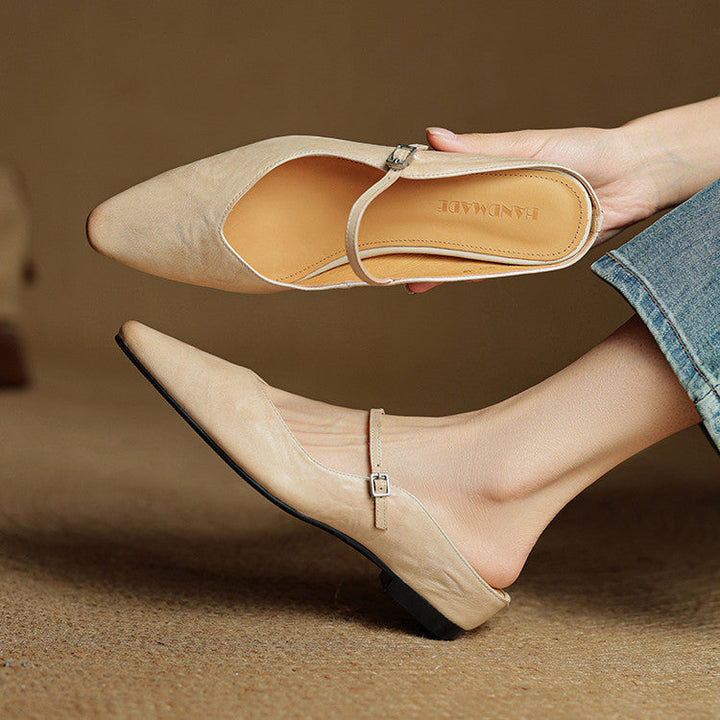 Gigi Bloom Flat Mules by Belsetta
