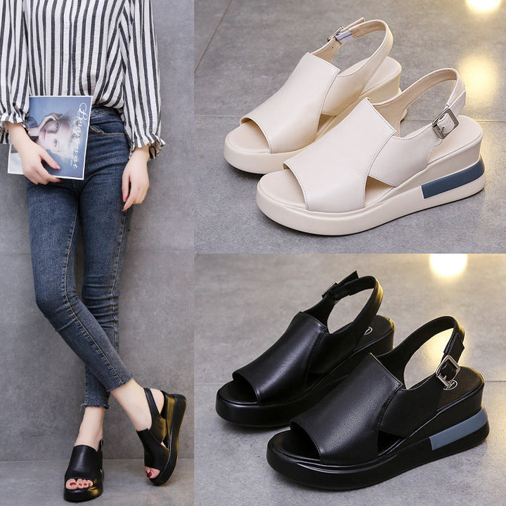 Calla Bloom Wedge Sandals by Belsetta