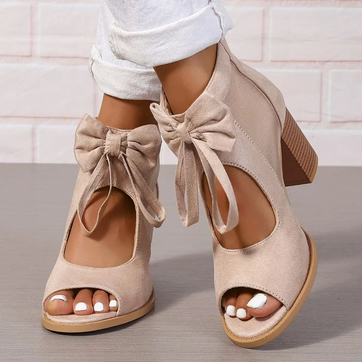 Grace Waltz Heeled Sandals by Belsetta
