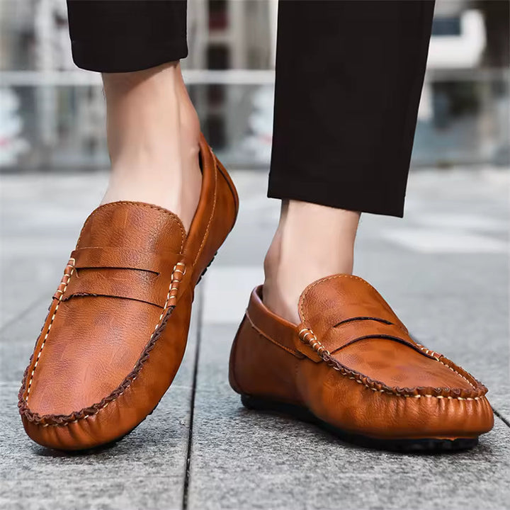 Quinn Locket Loafers – Brown