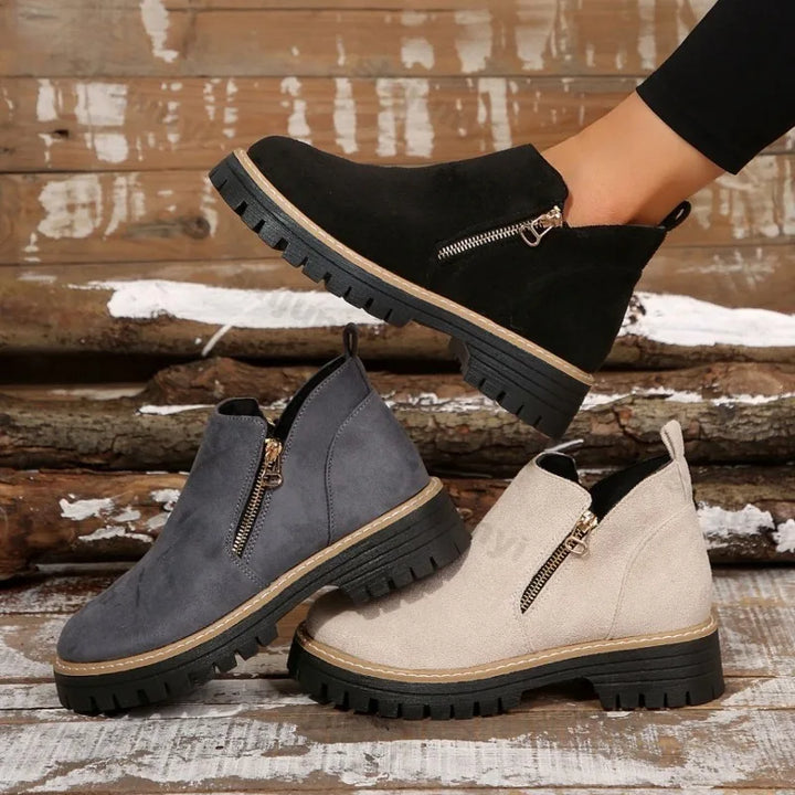 Rhea Plume Winter Boots by Belsetta