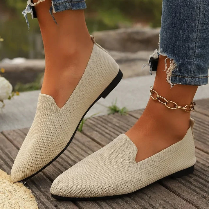 Greta Petal Casual Flats by Belsetta