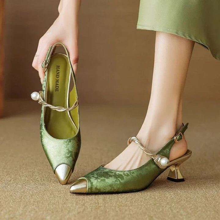 Hope Waltz Kitten-Heel Pumps by Belsetta
