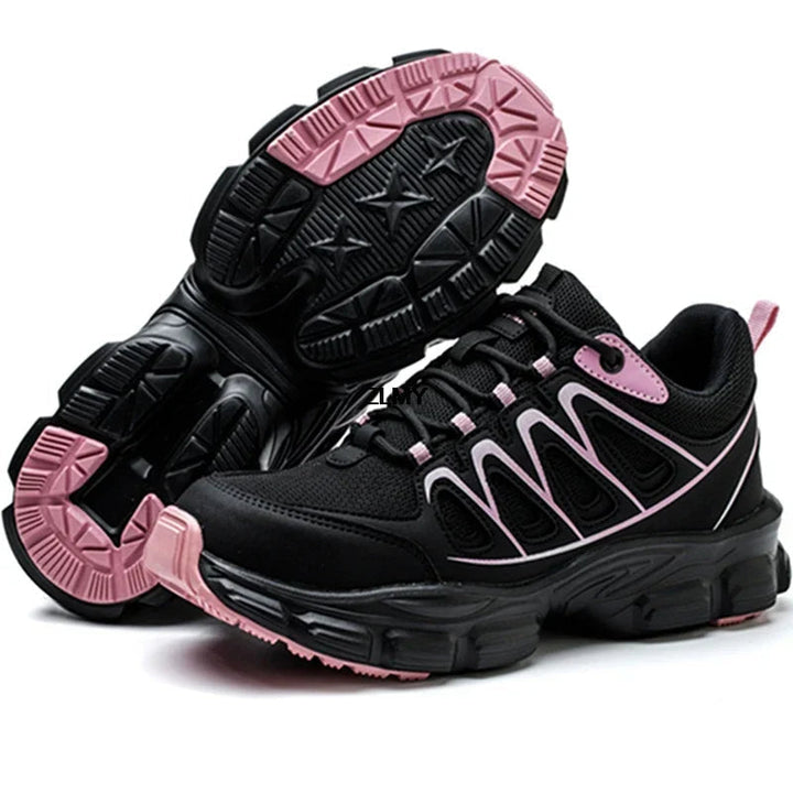 Everly Garland Platform Sneakers – Black
