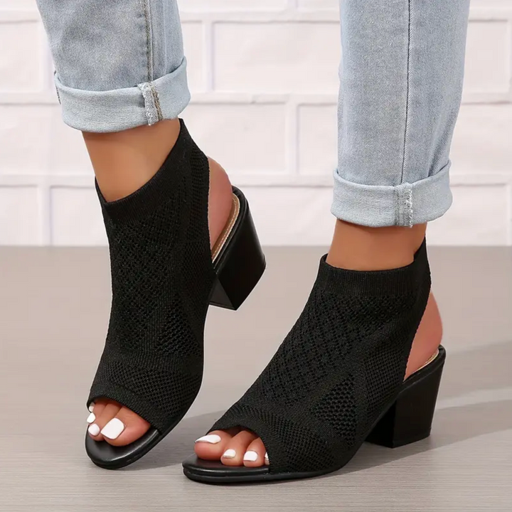 Celeste Waltz Heeled Sandals by Belsetta