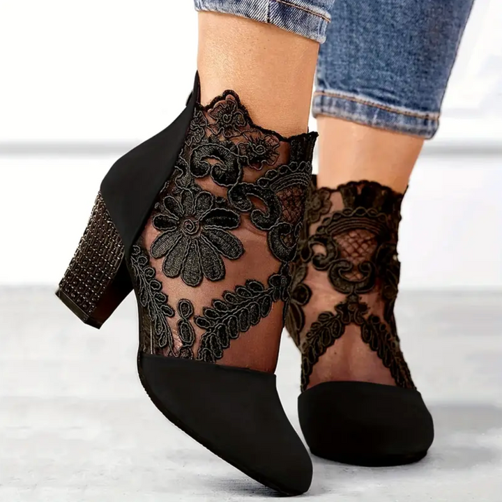 Bella Ballad Heeled Ankle Boots by Belsetta