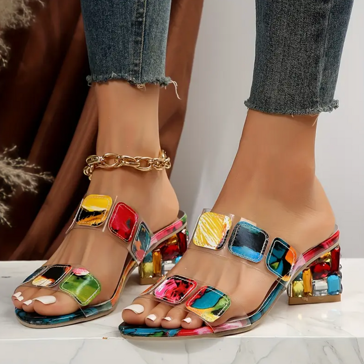 Skye Sonata Heeled Sandals by Belsetta