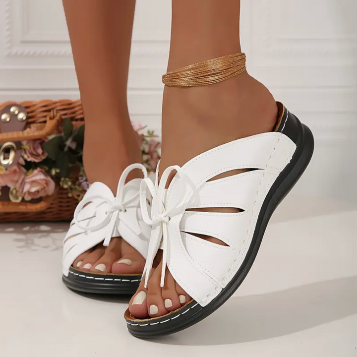 Faye Ballad Wedge Sandals by Belsetta