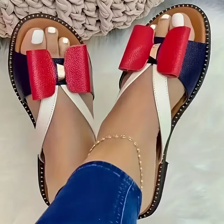 Della Bloom Slide Sandals by Belsetta