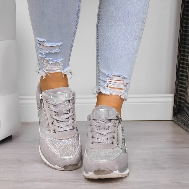 Merritt Locket Everyday Sneakers – Gray