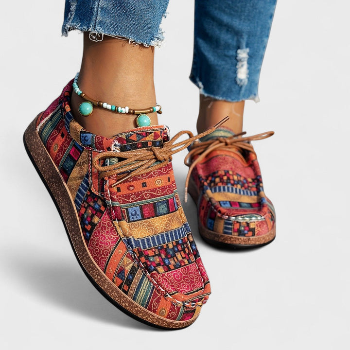 Lennox Garland Everyday Sneakers – Red
