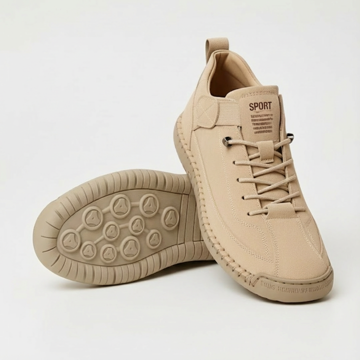 Harper Locket Everyday Sneakers – Beige