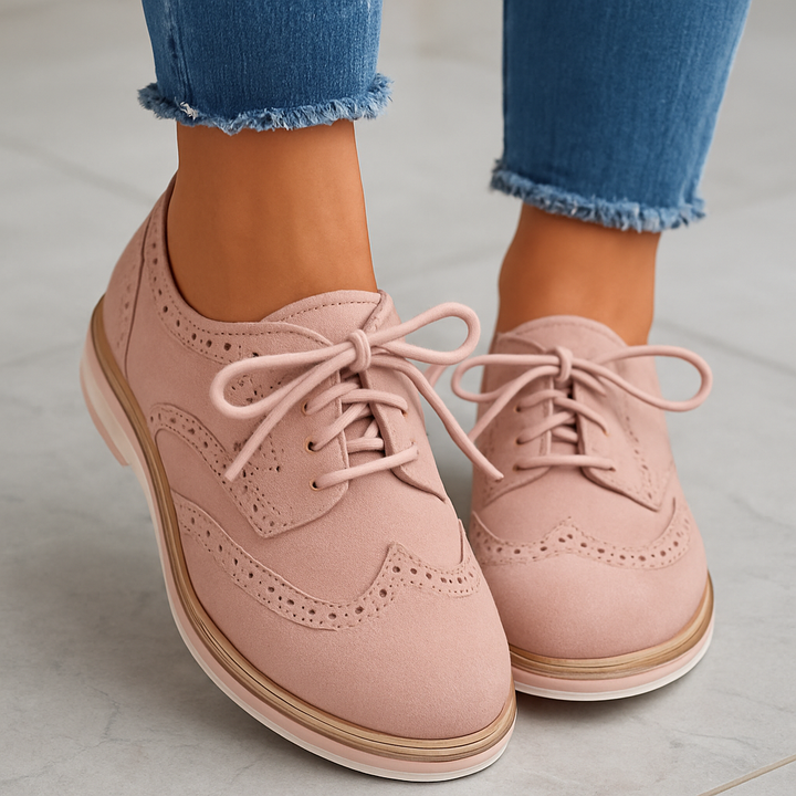 Kendall Sonnet Oxford Shoes – Pink