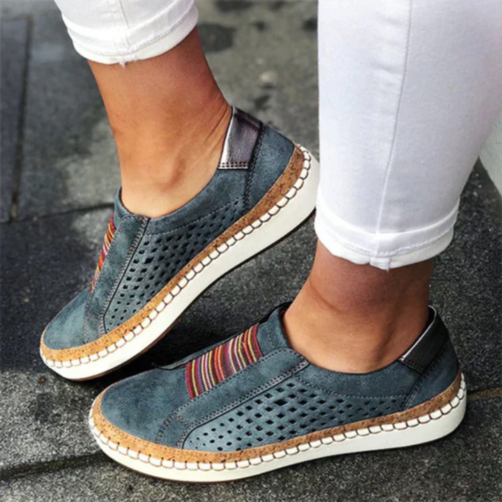 Marlow Sonnet Slip-On Sneakers – Blue