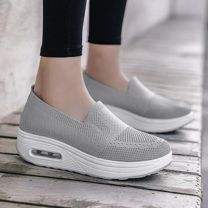 Fern Petal Slip-On Sneakers by Belsetta