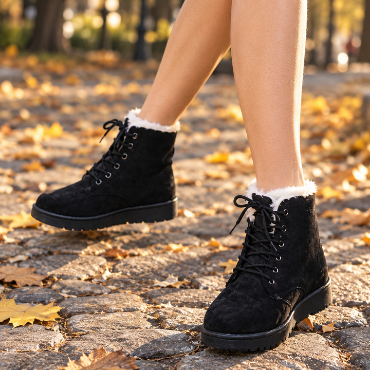 Presley Garland Winter Boots – Black