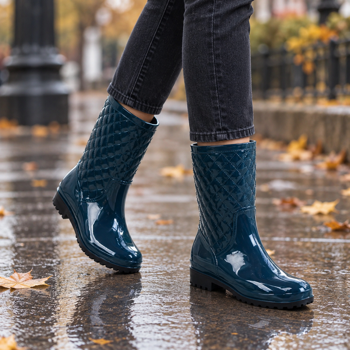Brooklyn Posy Winter Boots – Green