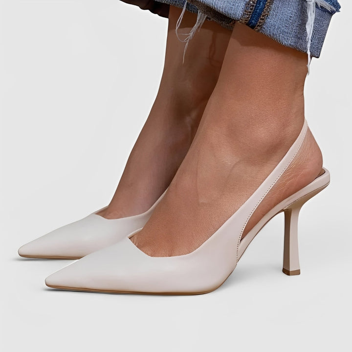 Emerson Cameo Pumps – Beige