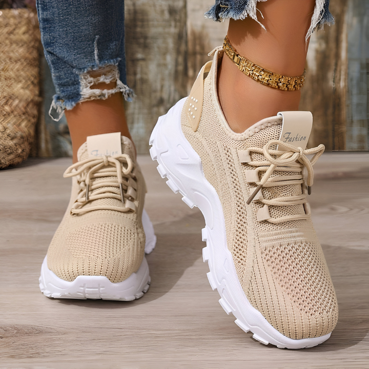 Avery Posy Everyday Sneakers – Khaki