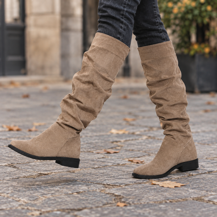 Claire Posy Winter Boots – Brown