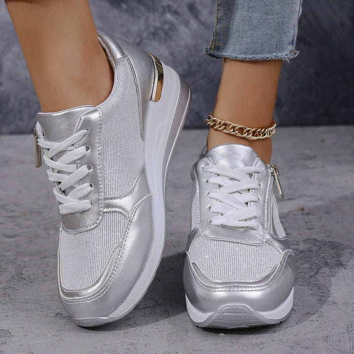 Emery Garland Everyday Sneakers – Silver