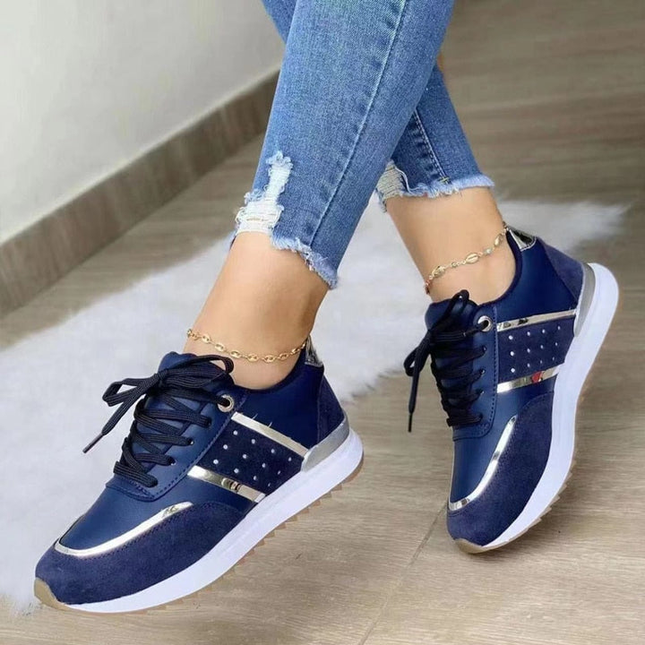 Harlow Garland Everyday Sneakers – Blue